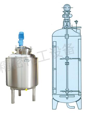 不锈钢搅拌罐结构图